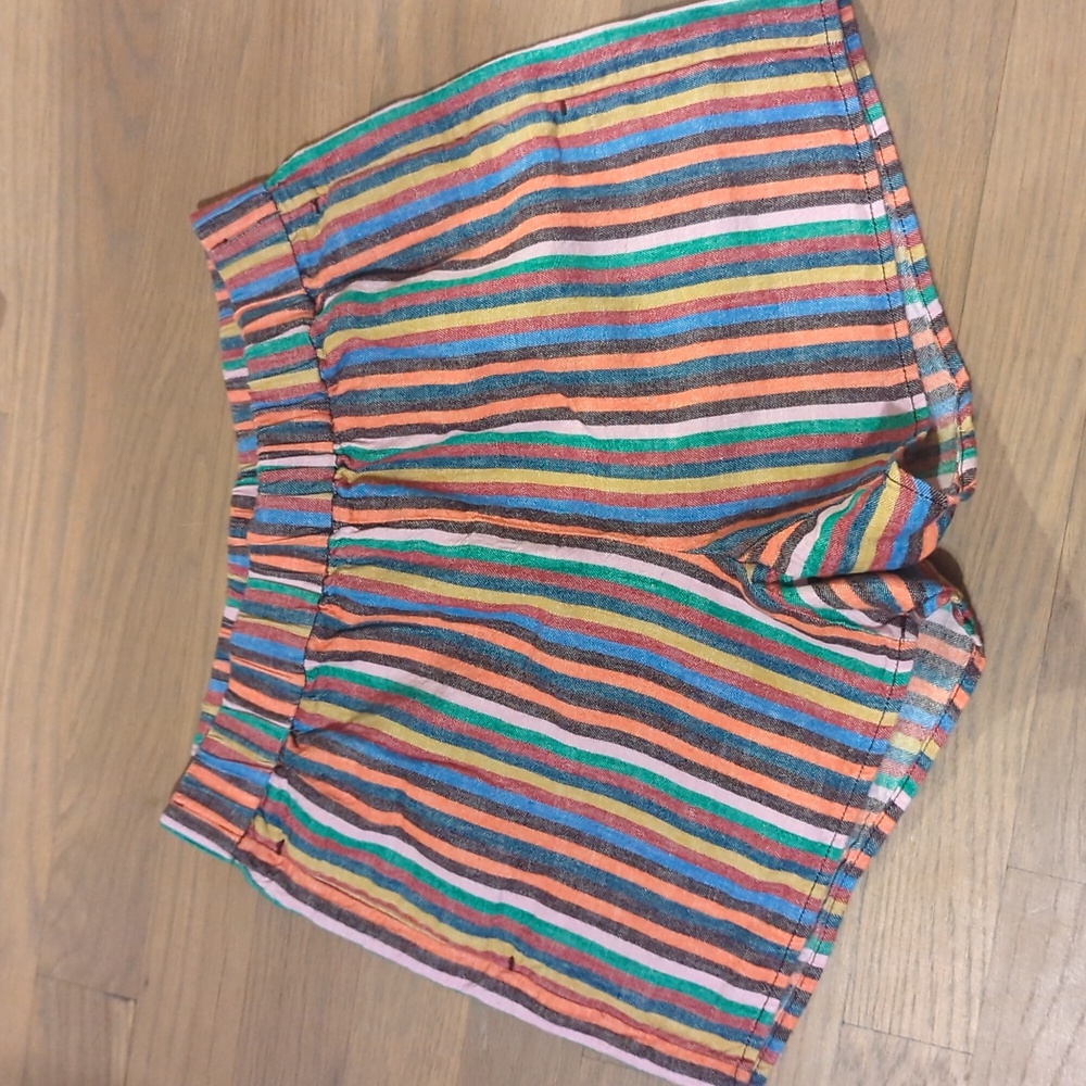Madewell striped shorts XXS
